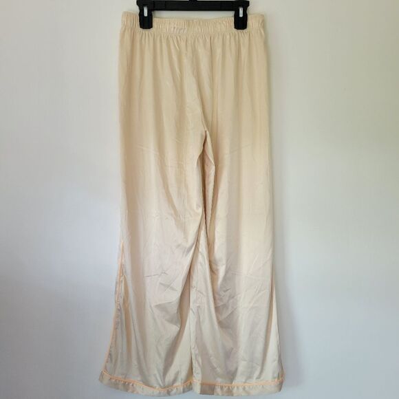 Parade Elegant Cream Pajama Pants Satin M - Picture 3 of 6